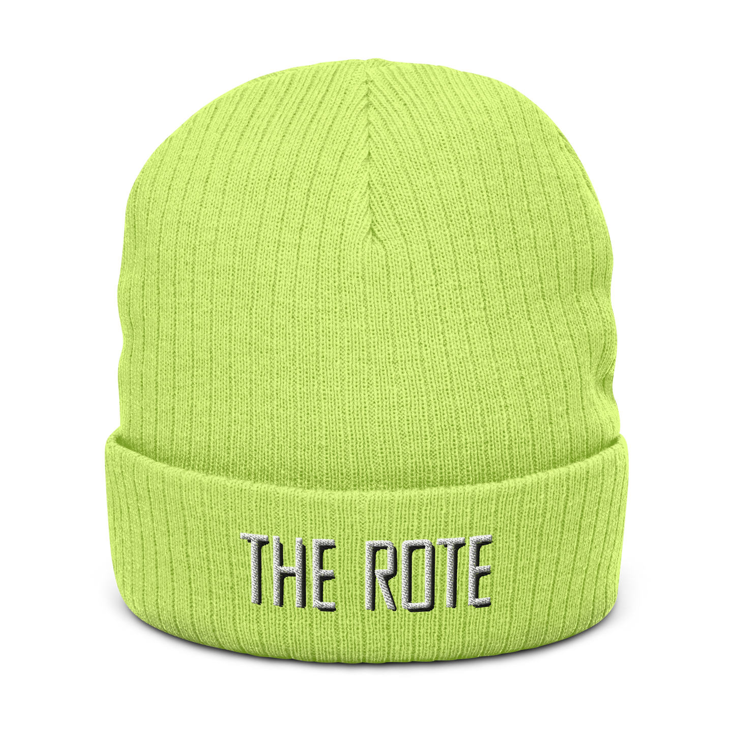 The Rote Ribbed Knit Beanie