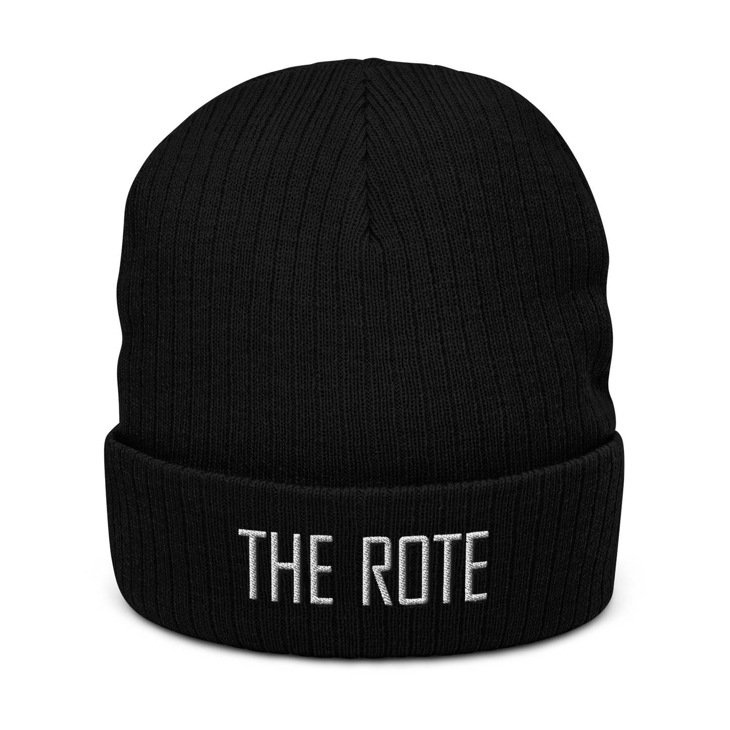 The Rote Ribbed Knit Beanie