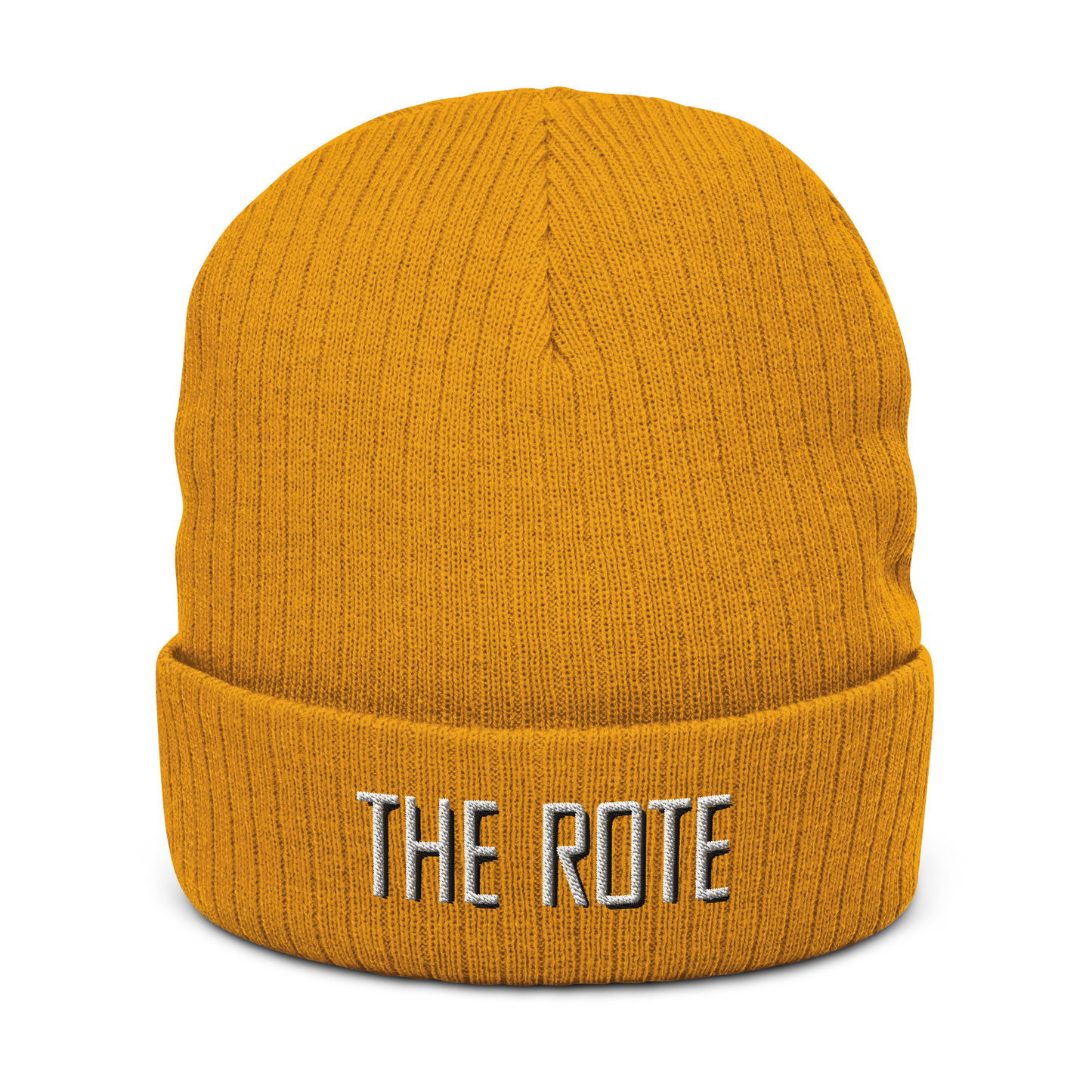 The Rote Ribbed Knit Beanie