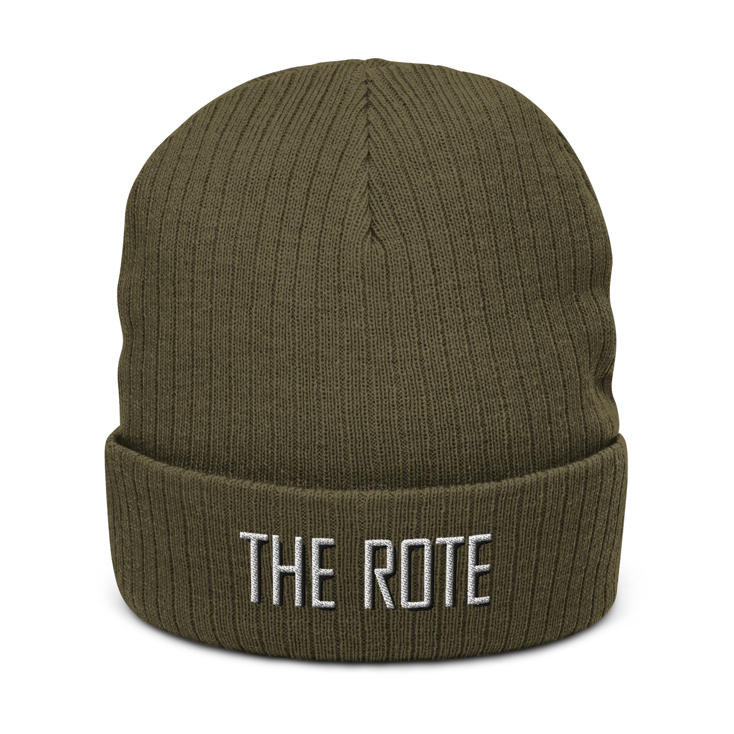 The Rote Ribbed Knit Beanie